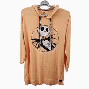 Disney Tim Burtons L The Nightmare Before Christmas Hooded Long Lounge shirt